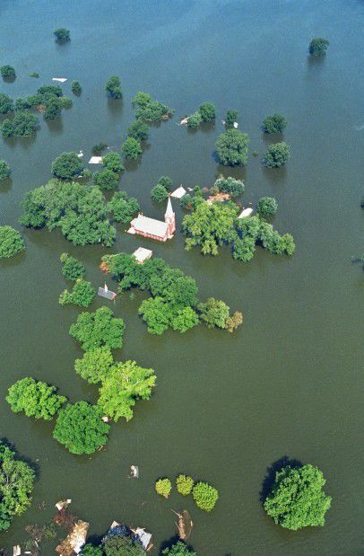 The Great Flood of 1993: Aug. 9, 1993